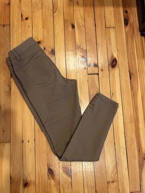 d.jeans Brown Slim-Fit Waist Pants